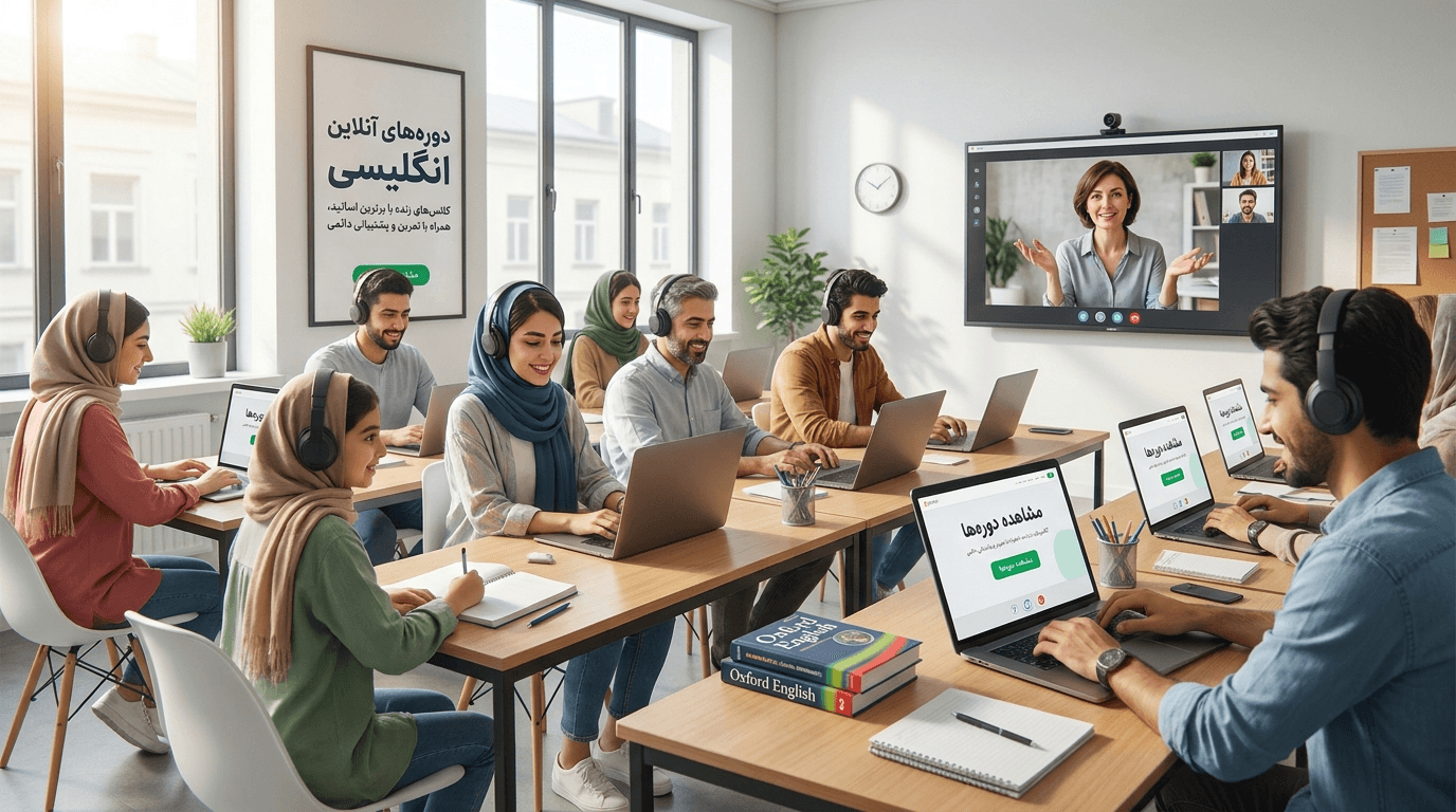دورههای آنلاین انگلیسی